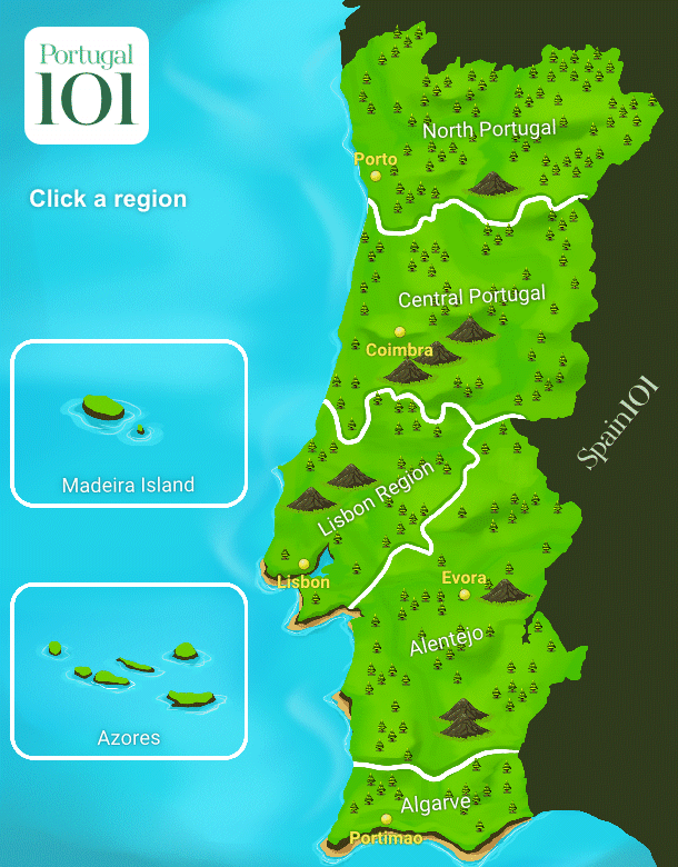 Portugal-map