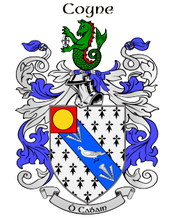 COYNE family crest COYNE family crest