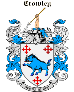 CROWLEY family crest