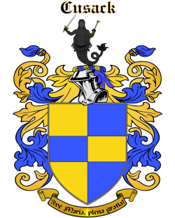 Cusack family crest