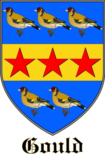 GOULD family crest GOULD family crest
