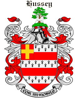 HUSSEY family crest