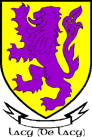 DELACY family crest DELACY family crest