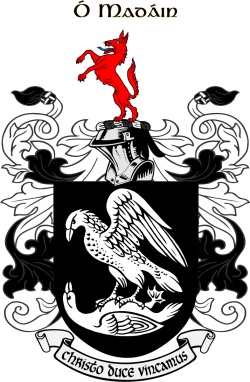 MADDEN family crest MADDEN family crest