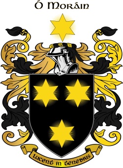 Moran family crest Moran family crest