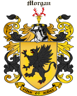 Morgan family crest