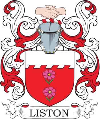 Liston family crest