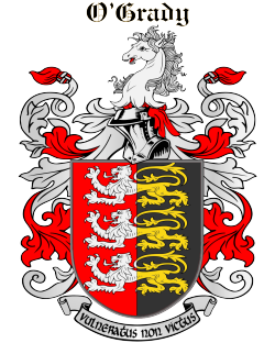 O'GRADY family crest O'GRADY family crest