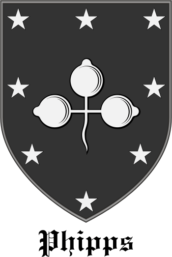 Phipps family crest Phipps family crest