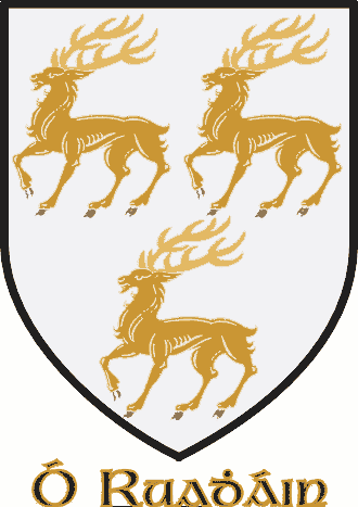 Ruane family crest Ruane family crest