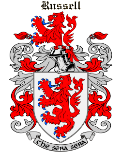 Roussel family crest