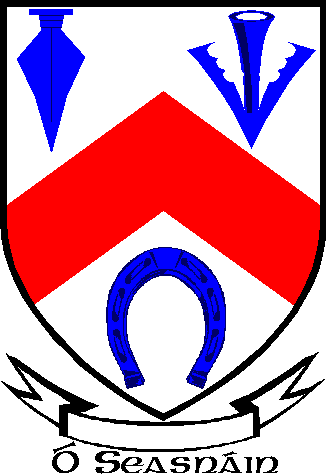 SEXTON family crest SEXTON family crest
