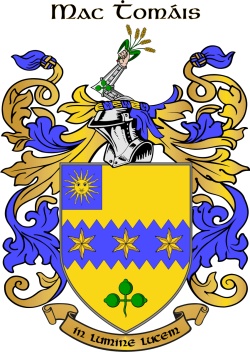 Thompson family crest